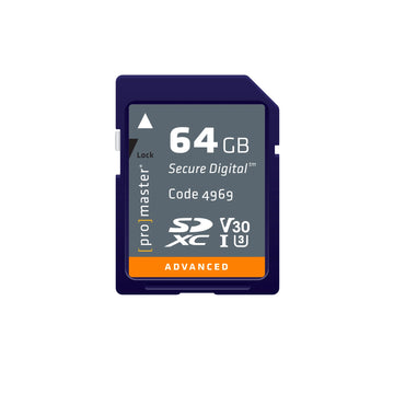 SDXC 64GB Advanced UHS-I V30 Memory Card