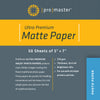 Ultra Premium Matte Paper - 5"x7" - 50 Sheets