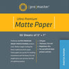 Ultra Premium Matte Paper - 5"x7" - 50 Sheets