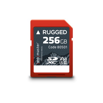 SDXC 256GB Rugged™ UHS-II V60 Memory Card