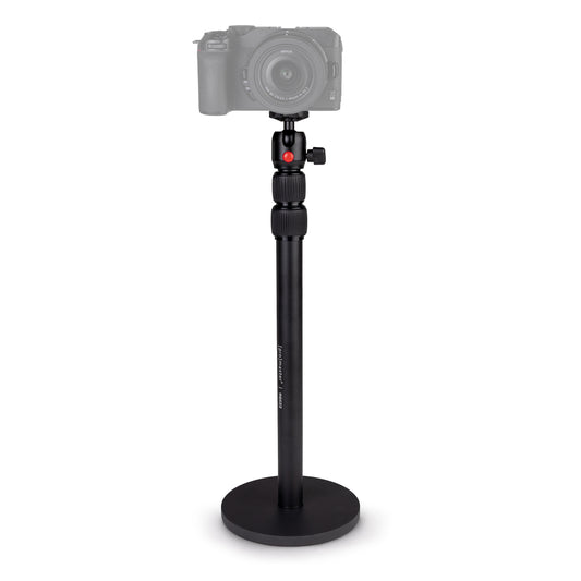 Tabletop Stand with Ball Head and Flat Base